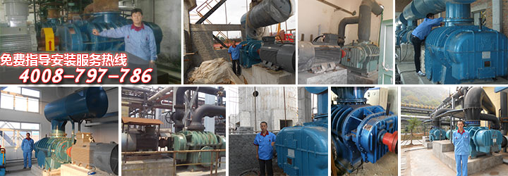 二葉羅茨風機使用現場